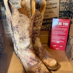 Justin Bent Rail size 8.5 Women’s Cowboy Boots